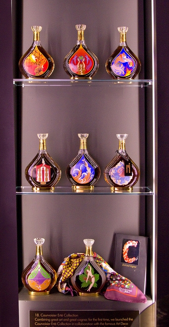 Cognac Courvoisier Erté No.1-8